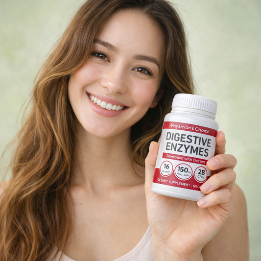 Digestive Enzymes: Digestión ligera sin pesadez diaria