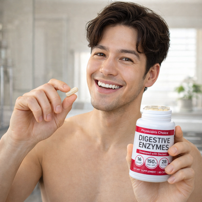 Digestive Enzymes: Digestión ligera sin pesadez diaria