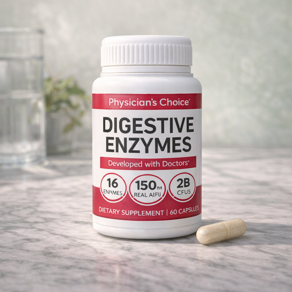 Digestive Enzymes: Digestión ligera sin pesadez diaria