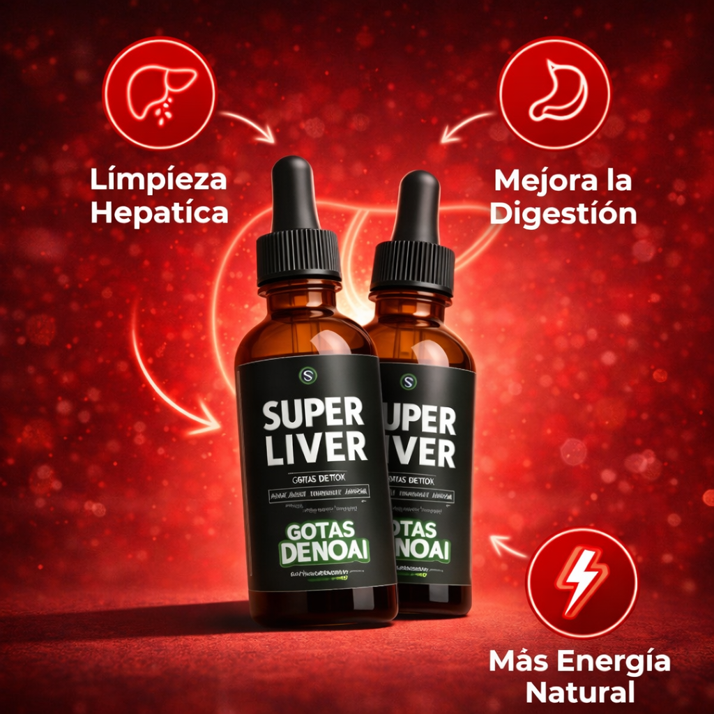 Detox Super liver 2X1: Desintoxica tu hígado y cuerpo.