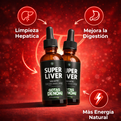 Detox Super liver 2X1: Desintoxica tu hígado y cuerpo.