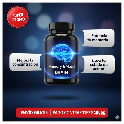 Memory Mood Brain: Potencia tu memoria y concentración